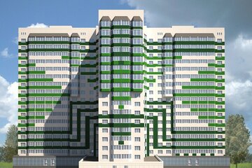 3-к квартира, 63,11 м², 5/17 эт.